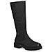Black Nubuc Casual Closed Boots Stivaletti Pelle Scarpe Donna Nero Eu 37, 9-25601-41-008 - Foto miniatura 1