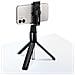 Selfie Stick Con Treppiede E Telecomando Bluetooth, Nero - Foto miniatura 2