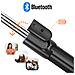 Selfie Stick Con Treppiede E Telecomando Bluetooth, Nero - Foto miniatura 4