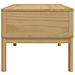 Lusso Casadino -  Tavolino Floro Marrone Cera 99x55,5x45 Cm In Legno Di Pino - Foto miniatura 5