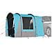 Tenda da Campeggio da Auto per 4 Persone Blu Impermeabile - Foto miniatura 1
