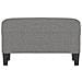 Panca Grigio Scuro 70x35x41 cm in Tessuto - Foto miniatura 3