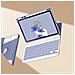 Custodia Con Tastiera Bluetooth Rotante A 360° Con Supporto Per Penna Per Samsung Tab A9 Plus 11 (x210/x216) - Foto miniatura 2