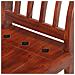 Panca 111 Cm In Legno Massello Di Acacia - Foto miniatura 5