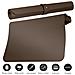Tappetino Per Scrivania Mousepad In Pelle Antiscivolo Xl 120x60 Cm Marrone - Foto miniatura 2