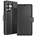 Custodia A Portafoglio Per Galaxy S25 Ultra Con Supporto E Linguetta Magnetica, Nero - Foto miniatura 1