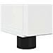 Mobile da Bagno Bianco lucido 30 x 35 x 95 cm Legno multistrato - Foto miniatura 9
