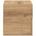 Comodini a Muro 2 pz Rovere Artigianale 45x26x28,5 cm - Foto miniatura 6