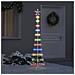 Albero di Natale LED Multicolore 51 x 51 x 190 cm Metallo - Foto miniatura 2