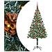 Albero di Natale artificiale Verde 180 cm PVC e Acciaio - Foto miniatura 1