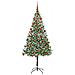 Albero di Natale artificiale Verde 180 cm PVC e Acciaio - Foto miniatura 3