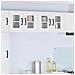 Pensile cucina 2 pcs Bianco 60 x 31 x 40 cm Legno multistrato - Foto miniatura 2