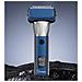 Rasoio Elettrico A 5 Lame Per Uomo - Wet & Dry, Display Led, Ricaricabile Senza Fili Blue - Foto miniatura 5