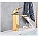 Rubinetto per lavabo da bagno, Blackswan, tipo M103, modello oro lucido, misura 19,3 cm - Foto miniatura 3
