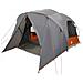 Tenda a cupola per 6 persone con tetto Grigio e arancione - Foto miniatura 1