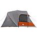 Tenda a cupola per 6 persone con tetto Grigio e arancione - Foto miniatura 5