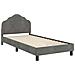 Struttura letto bambini con testata Grigio scuro 90 x 200 cm - Foto miniatura 4