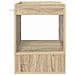 Tavolino Rovere Sonoma 40 x 40 x 56 cm Legno multistrato - Foto miniatura 5