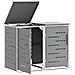 Stoccaggio contenitore a ruote Grigio 138 x 77,5 x 112,5 cm - Foto miniatura 6