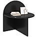 Comodino Rovere Nero 40 x 35,5 x 45,5 cm Legno ingegnerizzato - Foto miniatura 3