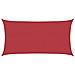 Vela Parasole 160 g /m² Rossa 2x3,5 m in HDPE - Foto miniatura 1