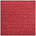 Vela Parasole 160 g /m² Rossa 2x3,5 m in HDPE - Foto miniatura 9