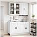 Unità Cucina PORTO 4 pcs Bianco Legno ingegnerizzato - Foto miniatura 2