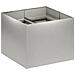Vaso da giardino Argento 80 x 80 x 60 cm Acciaio Inox - Foto miniatura 1