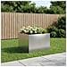 Vaso da giardino Argento 80 x 80 x 60 cm Acciaio Inox - Foto miniatura 2