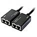 ESTENSORE HDMI TRAMITE 2 CAVI CAT5E / 6 FINO A 30 METRI 1080p - Foto miniatura 1