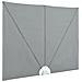 Tenda Laterale per Terrazza Pieghevole Grigio 300x150 cm - Foto miniatura 5