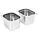 Contenitori Per Alimenti 2 Pz Gn 1/2 200 Mm In Acciaio Inox - Foto miniatura 2