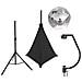 Set Mirror Ball 30cm With Stand And Tripod Cover Black - Foto miniatura 1