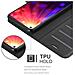 Custodia Compatibile Con Honor View 20 In Nero Carbone - Coperchio Protettiva Con Chiusura Magnetica, Funzione Stand E Tasca Per Le Carte - Foto miniatura 5