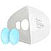 Mi Puramente Anti-pollution Air Maschera 550mah Filtro 10pcs / Pack - Foto miniatura 1