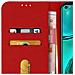 Custodia Huawei P40 Lite Portadocumenti Funzione Supporto Rosso - Foto miniatura 4