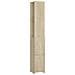 Armadietto Bagno Rovere Sonoma 25x26,5x170 cm Legno Multistrato - Foto miniatura 1