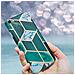 Cadorabo Custodia Compatibile Con Apple Iphone 6 Plus / Iphone 6s Plus In Marmo Oro Bianco Verde Scuro No. 6 - Coperchio Protettivo In Silicone Tpu Con Motivo A Mosaico - Foto miniatura 7