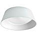 Lampada Da Soffitto A Led Per Interni - Eyecomfort - 34cm - 14w - 1100 Lumen - 3000k - Metallo Bianco - 93535 - Foto miniatura 1