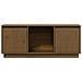 Mobile Tv Miele 110,5x35x44 Cm In Legno Massello Di Pino - Foto miniatura 6