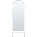 Specchio Jarnages 45 Cm 145 Cm Metallo Bianco - Foto miniatura 5