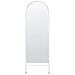 Specchio Jarnages 45 Cm 145 Cm Metallo Bianco - Foto miniatura 6