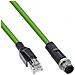 Cavo di rete industriale M12 4 pin D a RJ45 PUR 10m - Foto miniatura 2