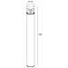 Ortis Lampione Led Giardino 16w Palo Luminoso Luce 360 Gradi Esterni Viale Sentiero Cortile 100cm Ip54 230v - Foto miniatura 3