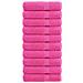 Asciugamani da Doccia SOLUND 10 pz Rosa 70x140 cm 600 g /m² - Foto miniatura 1