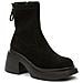Black Elegant Closed Booties Stivaletti Sintetico E Tessile Scarpe Donna Nero Eu 35, 948010/07-04 - Foto miniatura 1