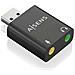AISENS A106-0768, USB-A, 2x 3.5 mm, Nero - Foto miniatura 3