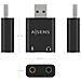 AISENS A106-0768, USB-A, 2x 3.5 mm, Nero - Foto miniatura 4