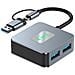 Hub Usb 3.2 Gen 2 A 4 Porte - Docking Station Di Espansione Da 10 Gbps - Foto miniatura 2