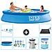 Piscina Fuori Terra - In Giro - 305x61 Cm - Blu - Include Accessori Coordinati A455 - Foto miniatura 1